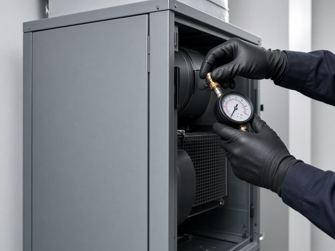 Northline Heating & Cooling team at work